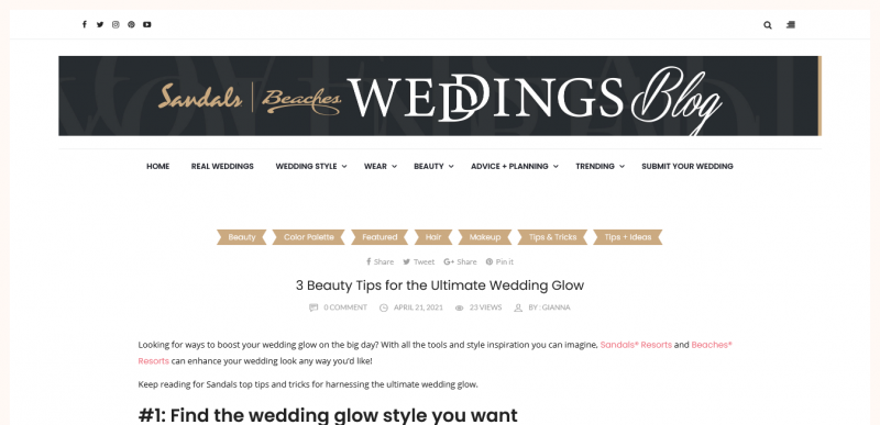 3 Beauty Tips for the Ultimate Wedding Glow