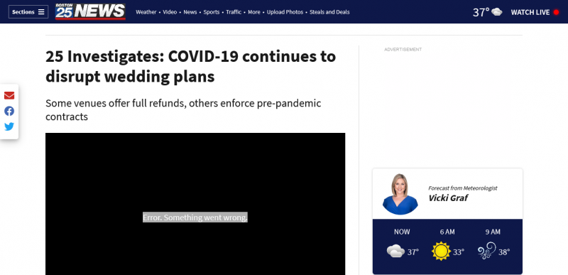 25 Investigates: COVID-19 continues to disrupt wedding plans